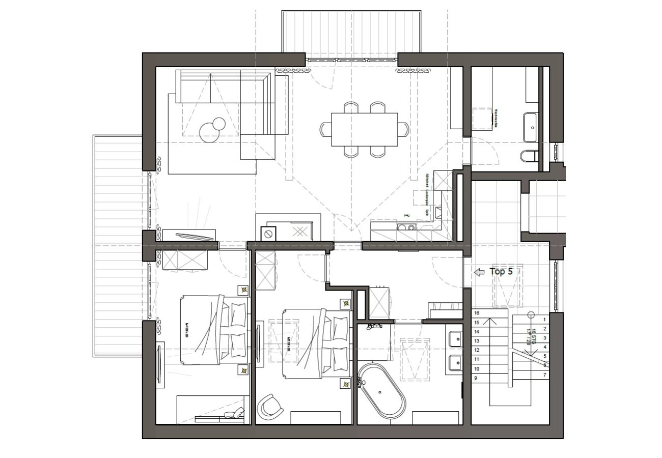 Apartment in Rauris - M1 - Penthouse Apartment
