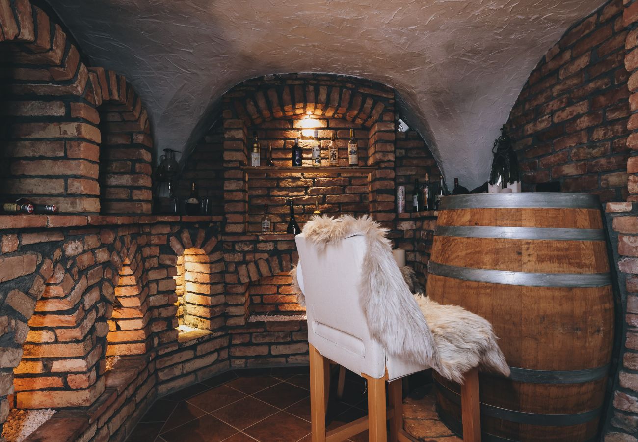 Wine cellar in the Kohlis Alpine Home holiday house by we rent apartments Zell am See