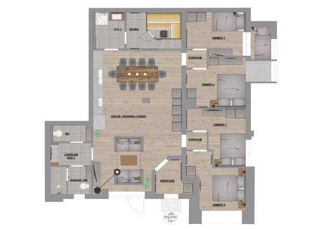 Chalet in Maria Alm am Steinernen Meer - KUCKUCK Hinterthal - Top 1 Chalet in Maria Alm am Steinernen Meer - KUCKUCK Hinterthal - Top 1