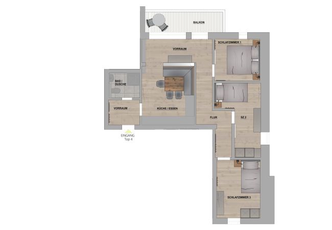 Appartement in Maria Alm am Steinernen Meer - KUCKUCK Hinterthal - Top 4 Appartement in Maria Alm am Steinernen Meer - KUCKUCK Hinterthal - Top 4