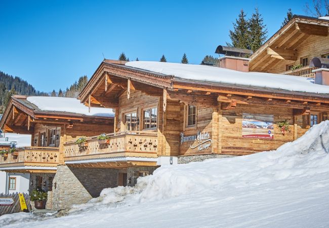 freistehendes Haus in Saalbach - Panorama Chalets - Chalet Smaragd